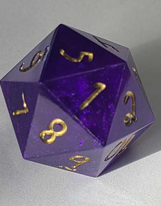 Regal Purple - Single Standard Sized d20