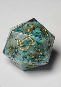 Chalcedony d20